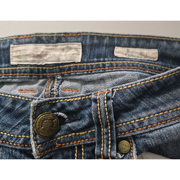 Vanilla Star Blue Skinny Jeans - Juniors Size‎ 3 - Mid Rise - Picture 2 of 9